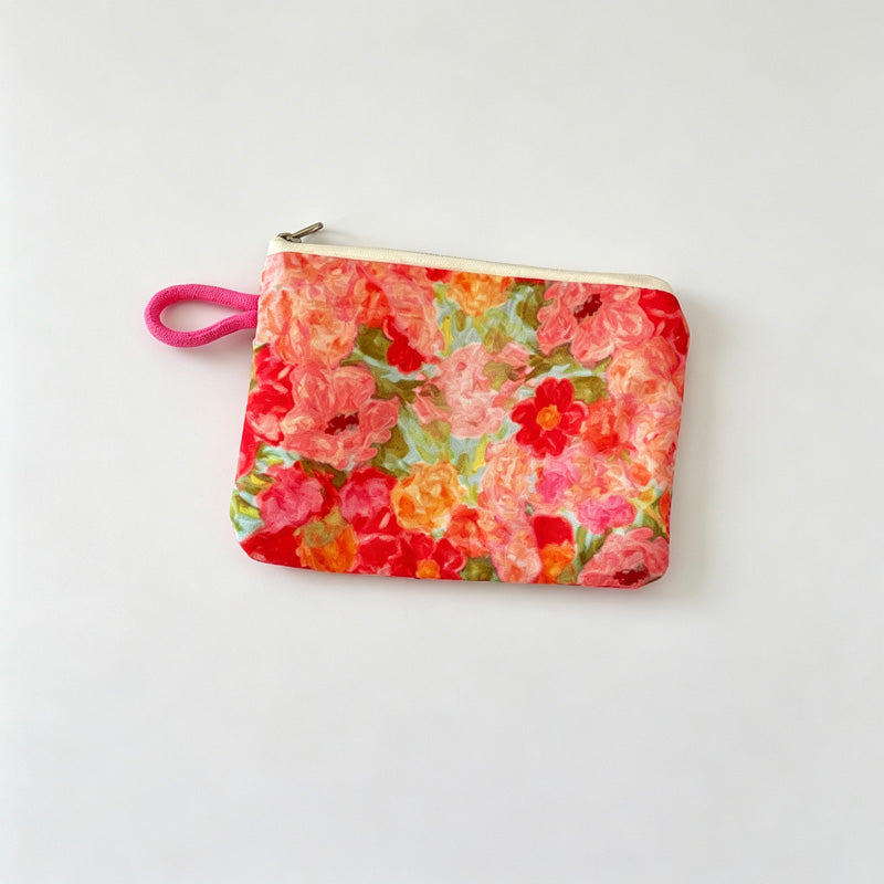 Floral Mini Card Pouche