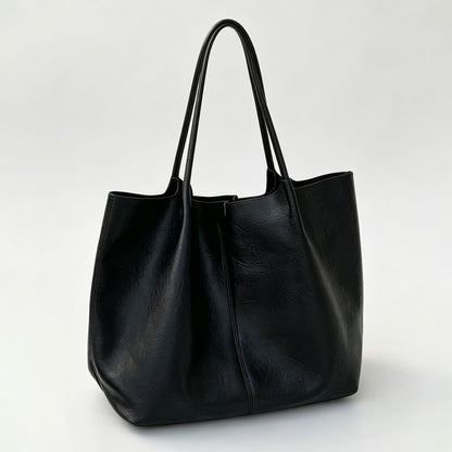 Soft Wide Handle Tote Bag