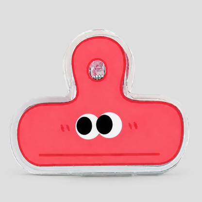Face Printed Transparent Paper Clip