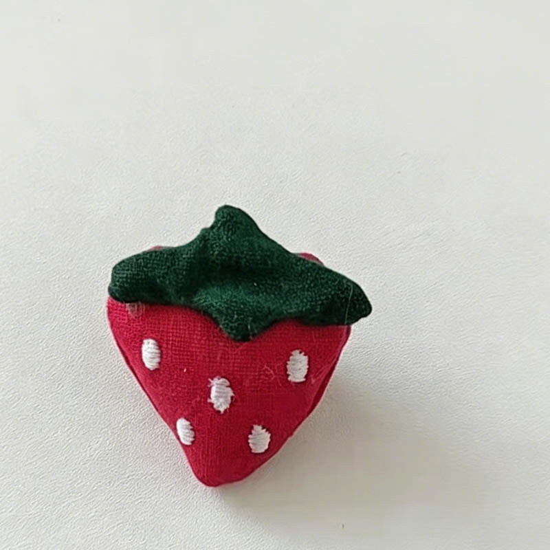 Fabric Fruit Brooch Pin - Shopdayla Wholesale - #5154