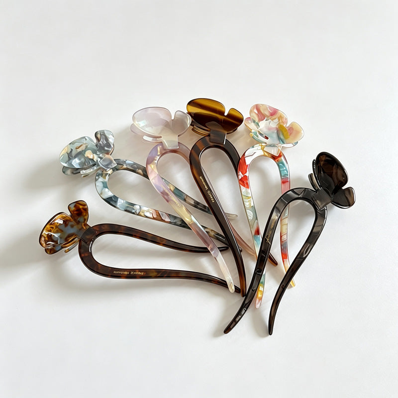 Butterfly U Shaped Hair Pin