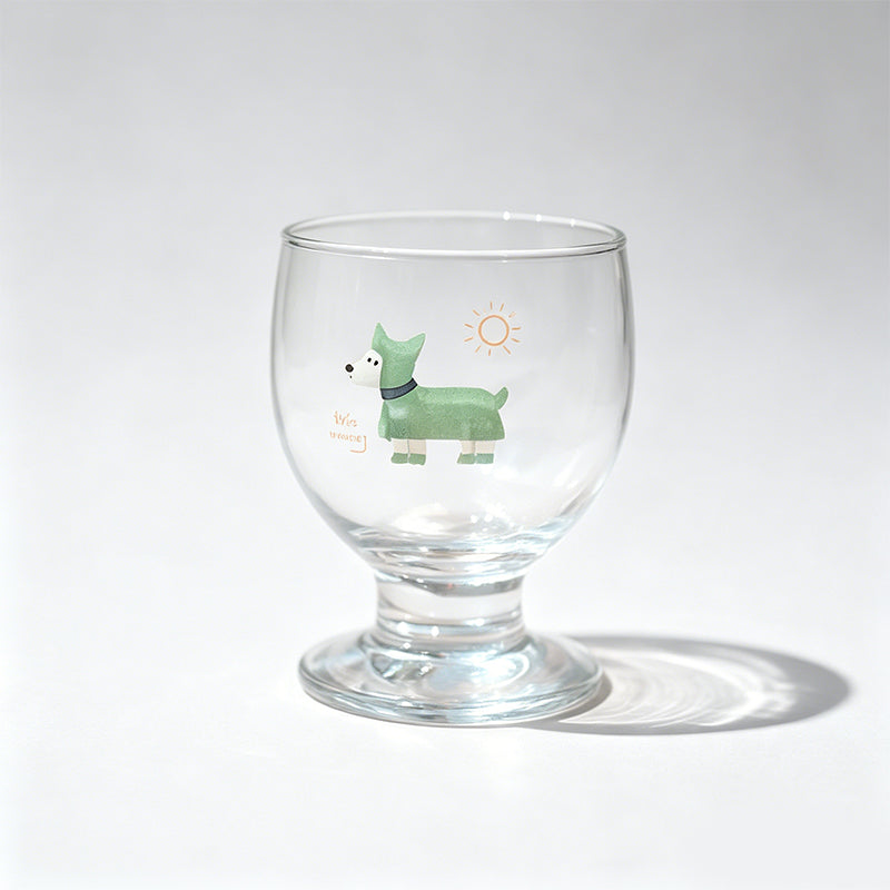 Textured Textured Glass Daily Fashion Cup
