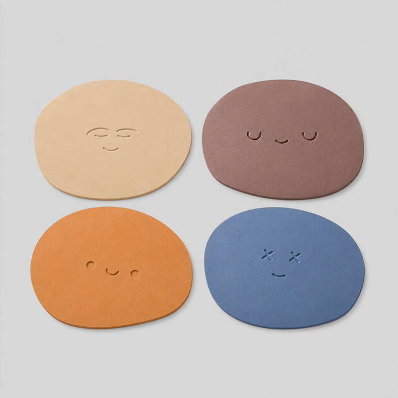 Set of 4 Irregular Stone Shape - Shopdayla Wholesale - #6002