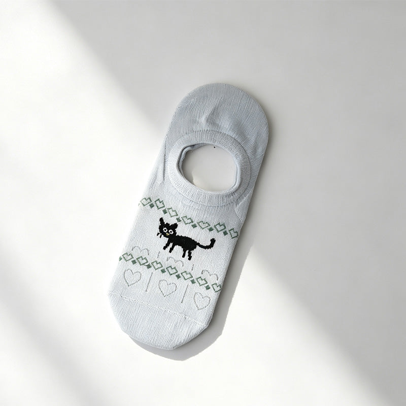 Animal No-Show Socks