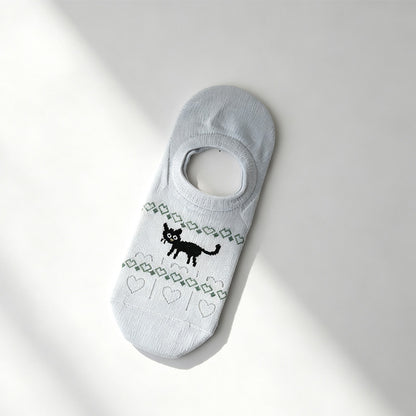 Animal No-Show Socks