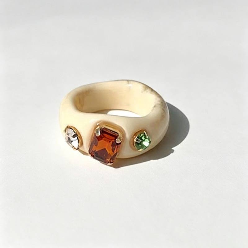 Chunky Gem Ring