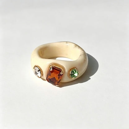 Chunky Gem Ring