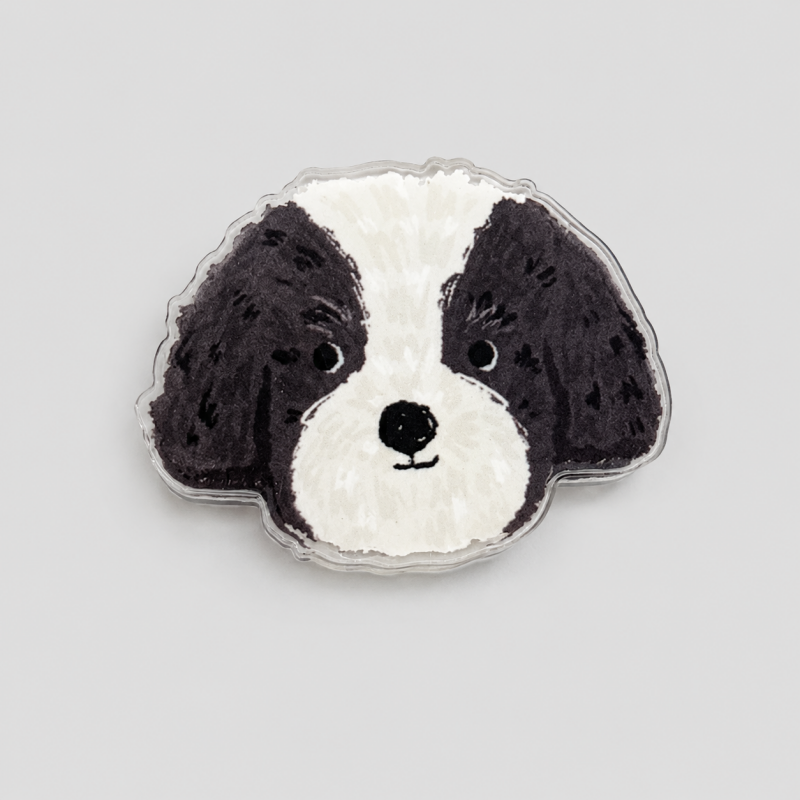 Dog Head Pattern Paper Clip