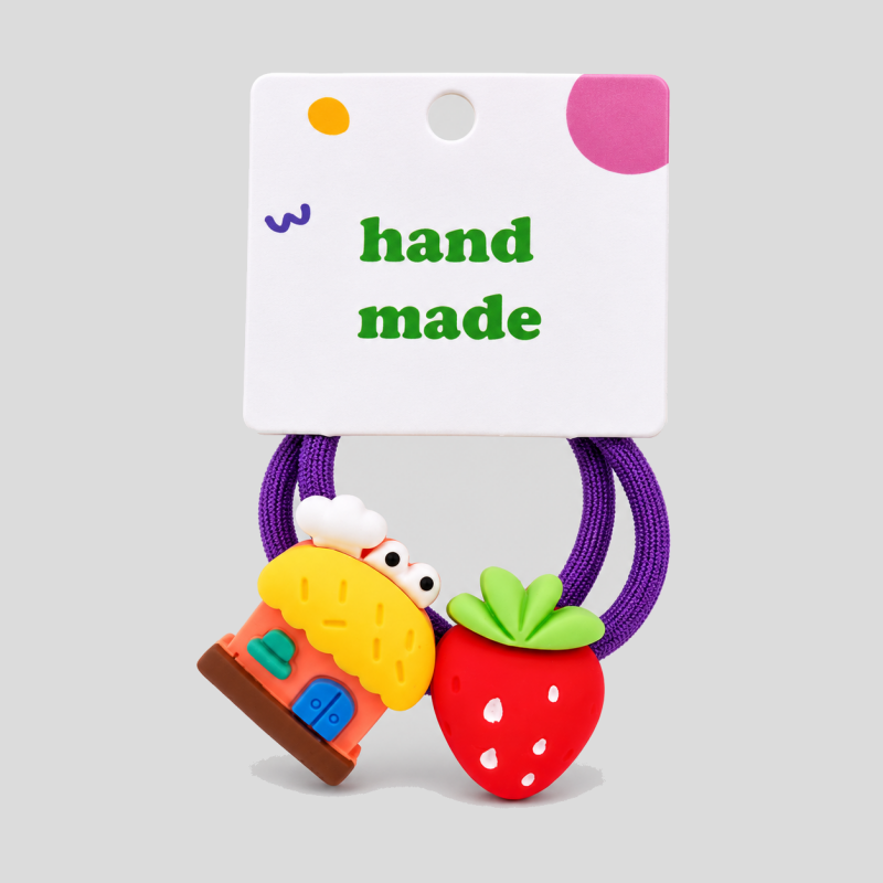House Fruit Shape Hair Ties