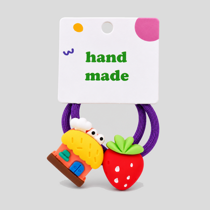 House Fruit Shape Hair Ties