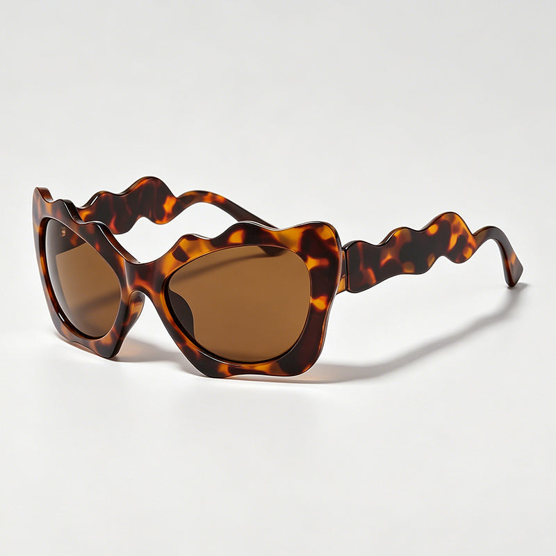 Wavy Cat Eye Y2K Trend Sunglasses