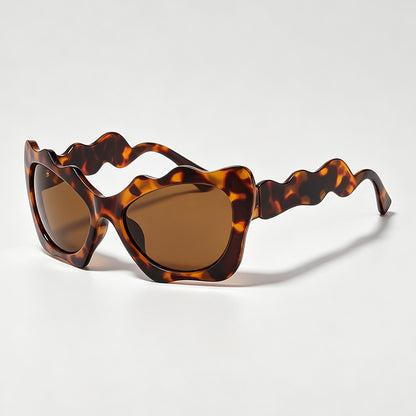 Wavy Cat Eye Y2K Trend Sunglasses