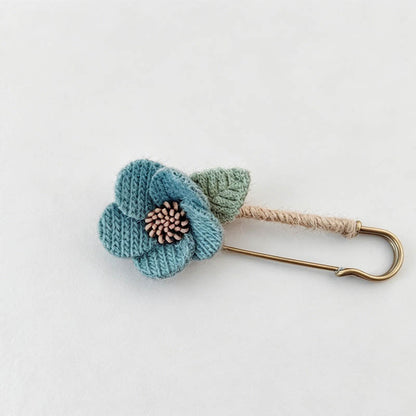 Forest Flower Scarf Brooch