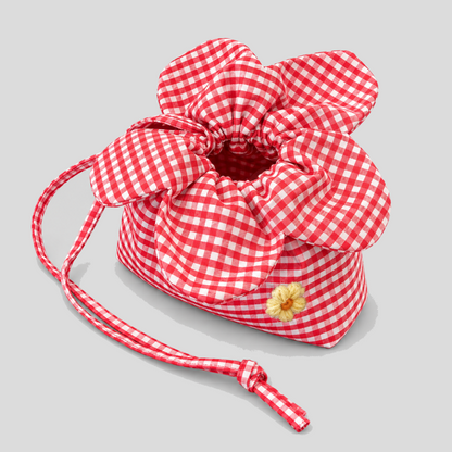 Flower Bucket Crossbody Shoulder Bag