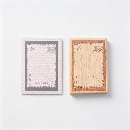 Holiday Label Wood Stamps