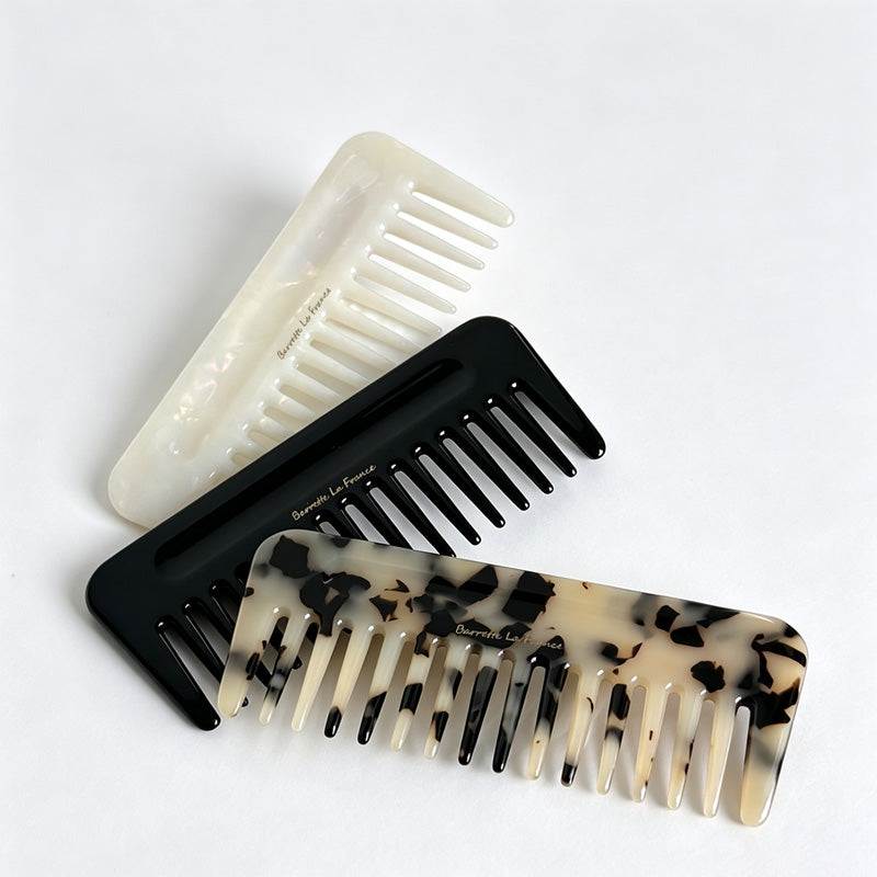 Wide Tooth Acetate Hair Comb