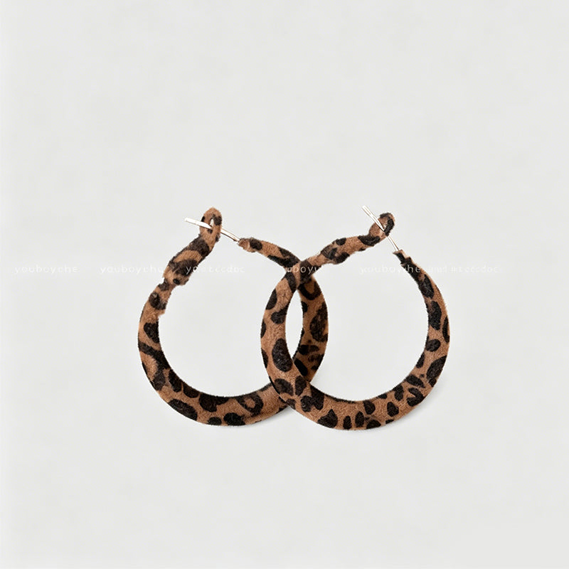 Modern Vintage Velvet Leopard - Shopdayla Wholesale - #8898