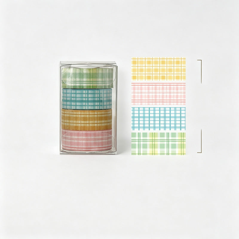Plaid Washi Tape Set