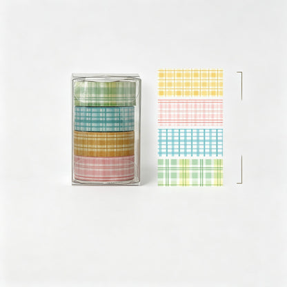 Plaid Washi Tape Set