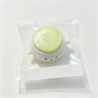 Green Grape Squeeze Toy Charm