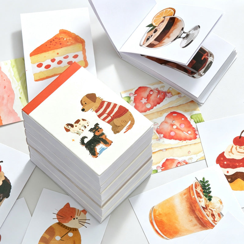 Drink Themed Paper Sticker Set