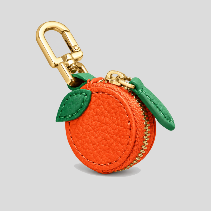 3D Fruit Bag Charms Pouch Keychain