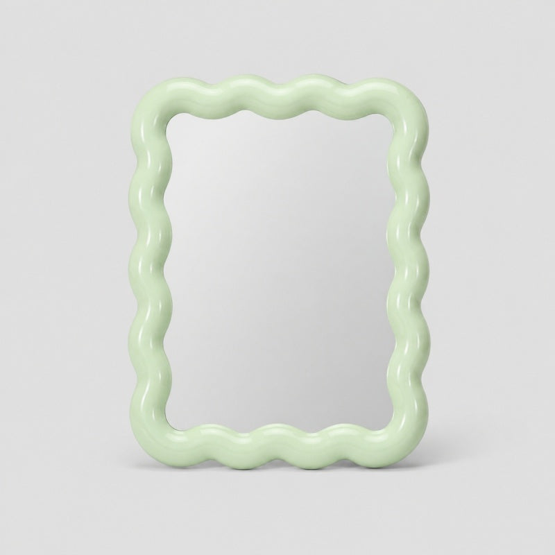 Wavy Frame Table Mirror