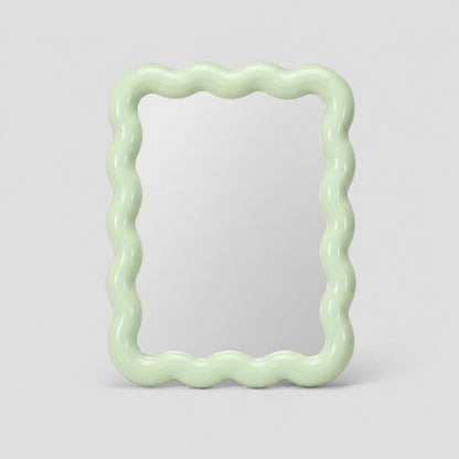 Wavy Frame Table Mirror