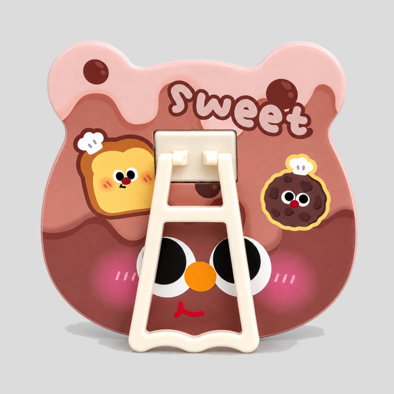 Bear Shape Foldable Makeup Mirror