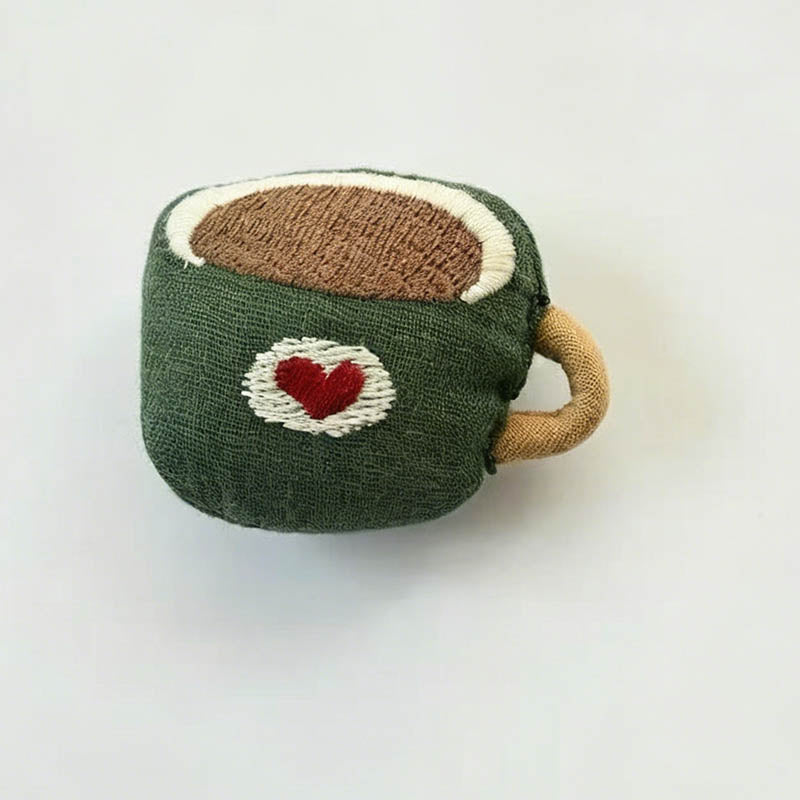 Whimsical Fabric Pin Brooch