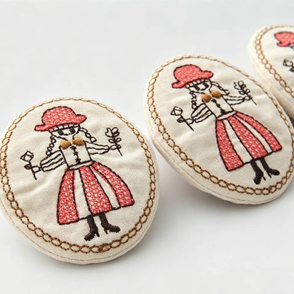 Playful Embroidery Brooch