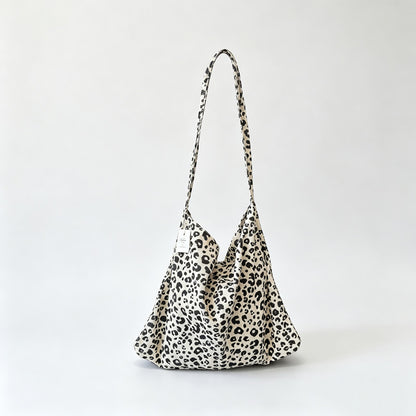 Leopard Shoulder Tote Bag