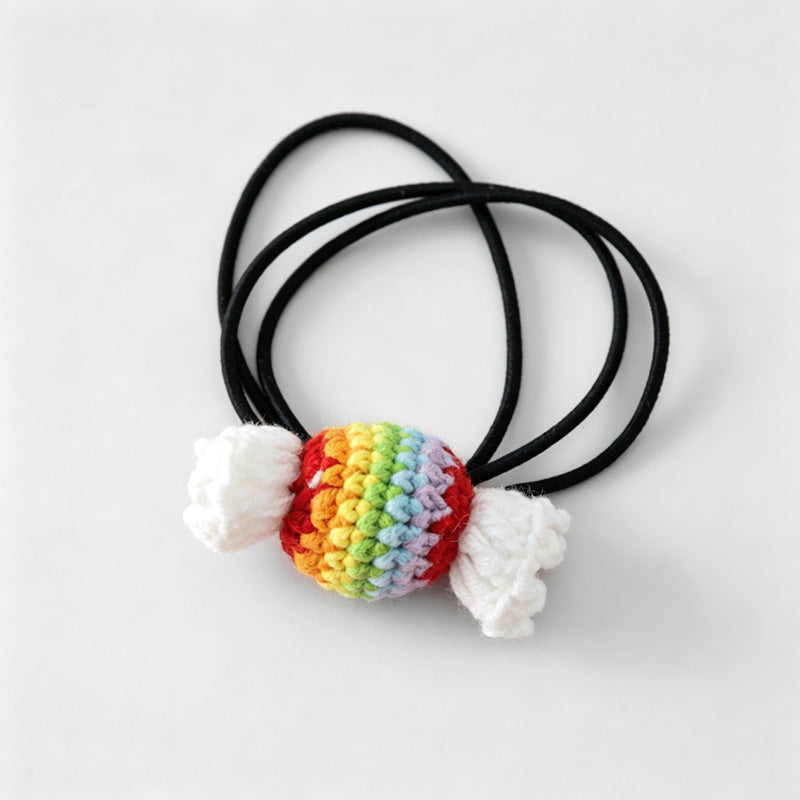 Crochet Fruit Hair Ties