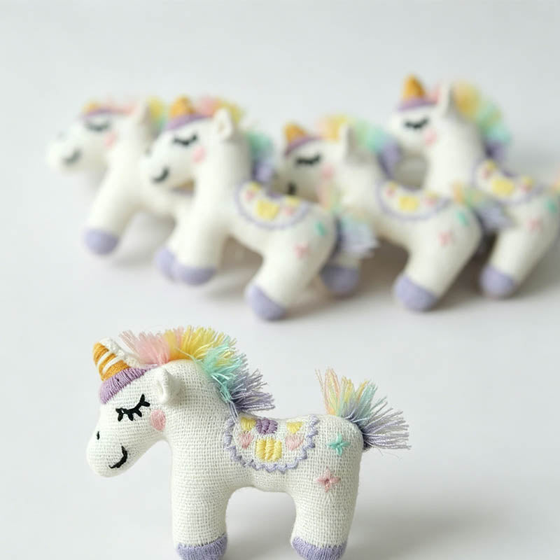 Refined Playful Horse Embroide - Shopdayla Wholesale - #0290