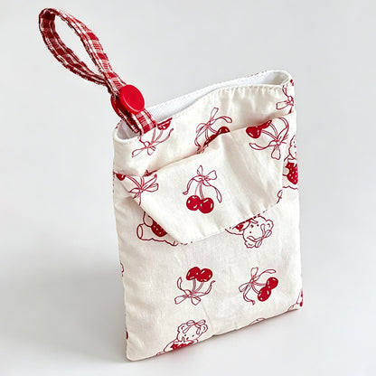 Printed Fabric Pencil Pouch