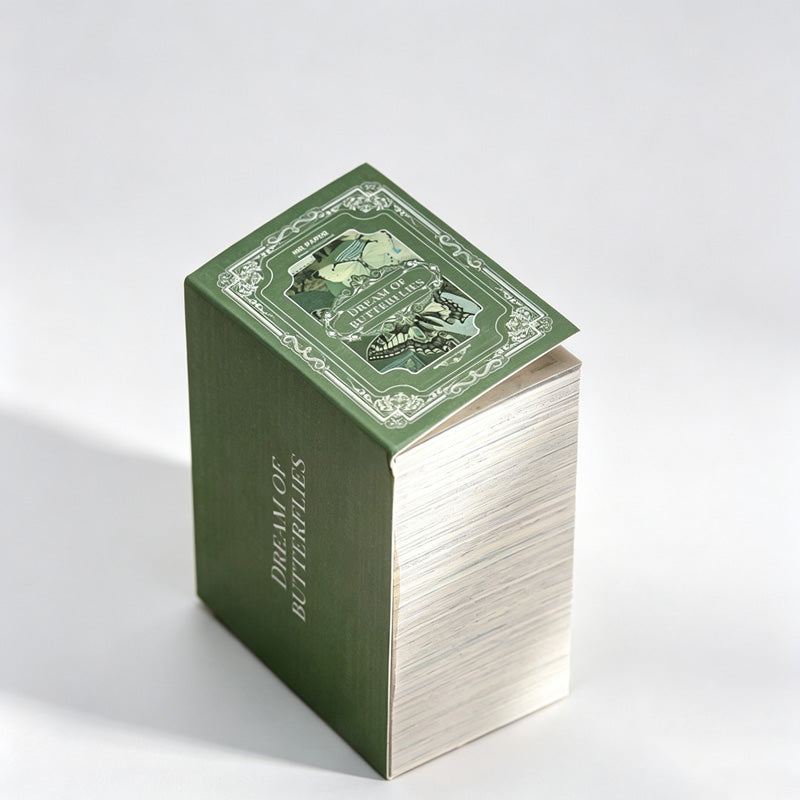 Botanical Book Block Memo