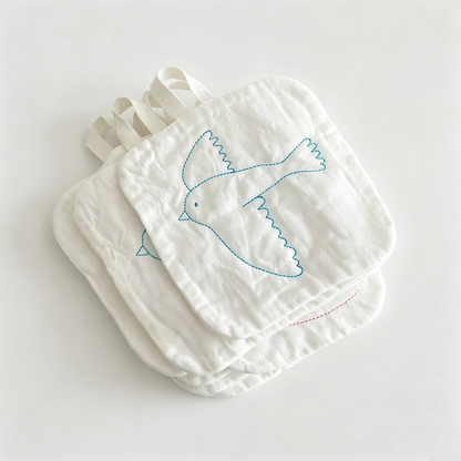 Embroidered Plate Pot Holder