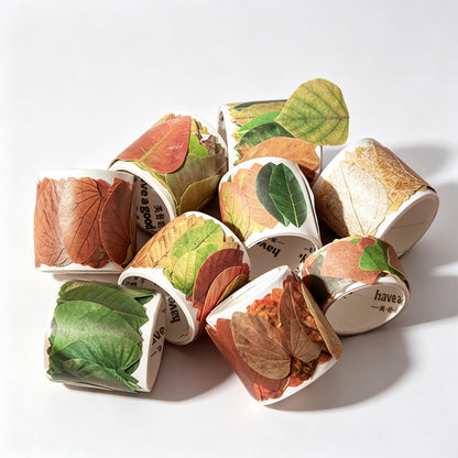 Leaf Shaped Washi Tape Roll