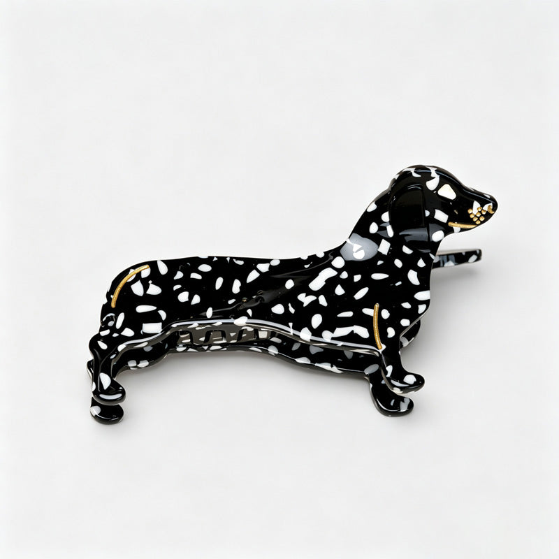 Dog Shape Hair Claw Clip