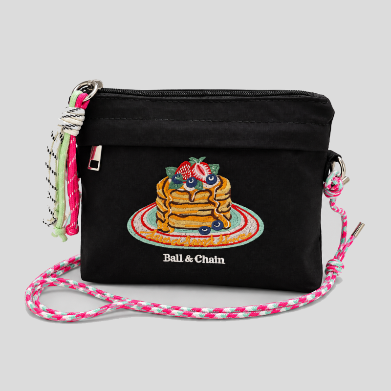 Embroidered Mini Square Phone Crossbody Bags