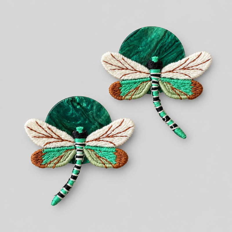 Dragonfly Dangle Earrings