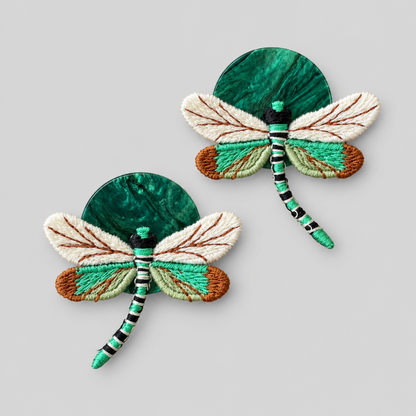 Dragonfly Dangle Earrings