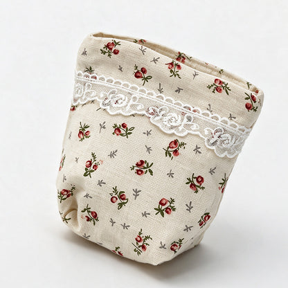 Floral Print Coin Pouch
