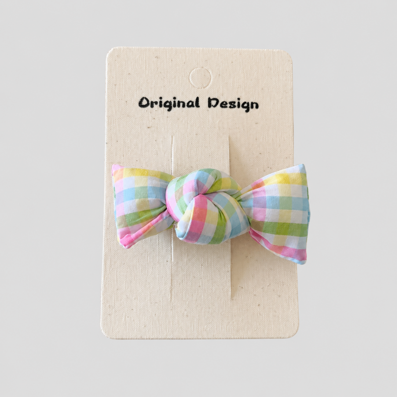 Sweet Fabric Bow Flower Duckbi - Shopdayla Wholesale - #3858