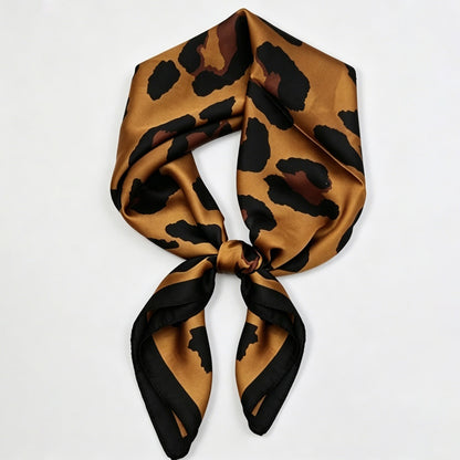 Leopard Square Scarf