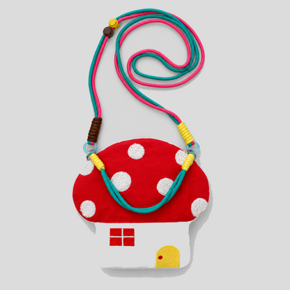 Mini Mushroom Purse Crossbody Bag