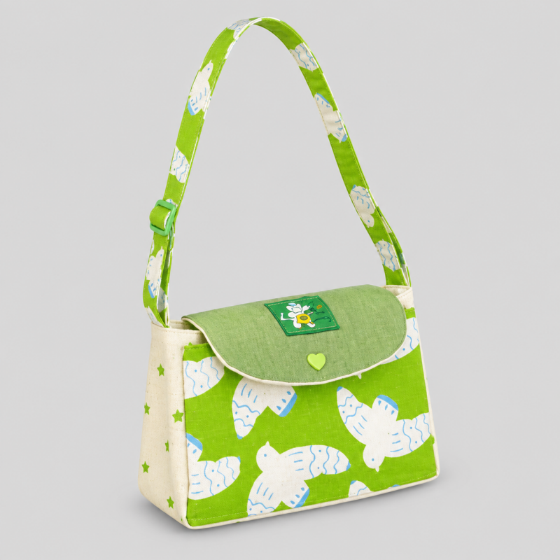 Bird Print Crossbody Bags