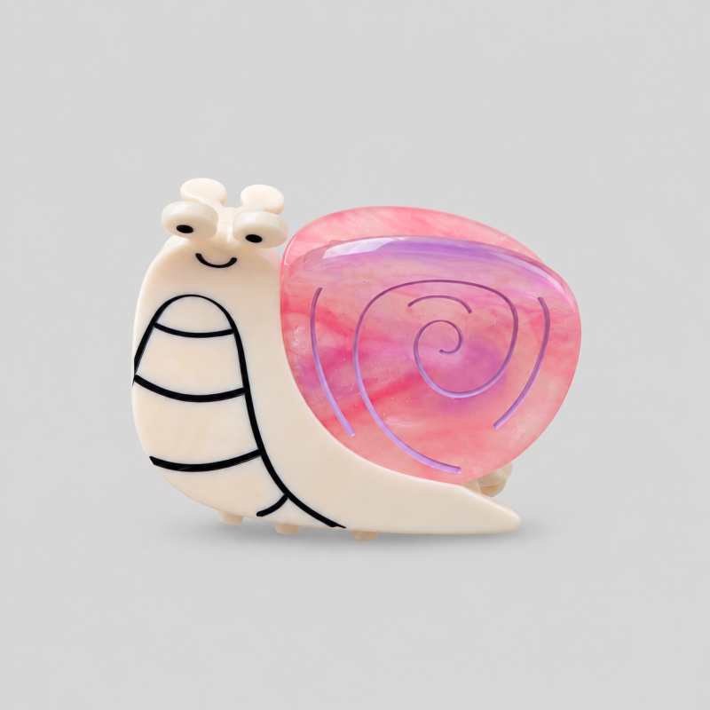 Snail Shape Hair Claw Clip