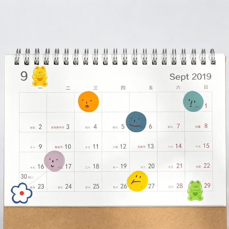 Die‑Cut Washi Tape Small Pattern Stickers