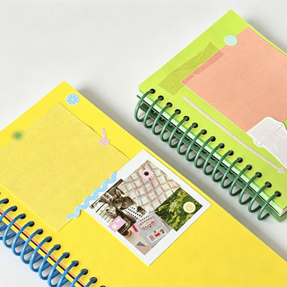Watercolor Print Spiral Bound Notebook